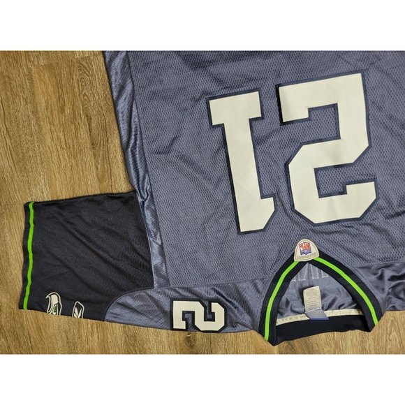 Reebok NFL Signed Autograph Seahawks Kelly Jennings #21 Men's Football Jersey - Picture 4 of 11